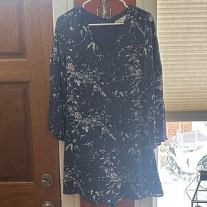 Floral Navy Dress
